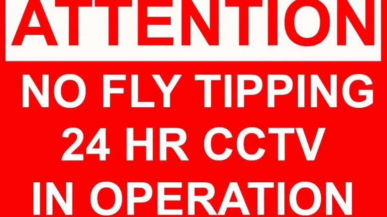 Fly Tipping Sign