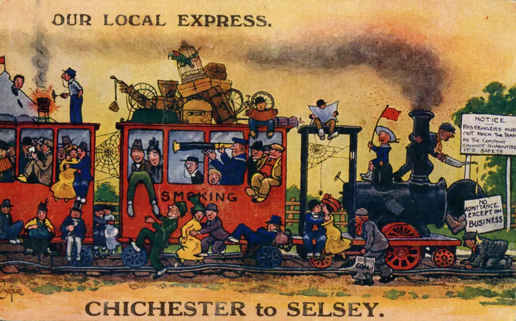 Tramway Cartoon
