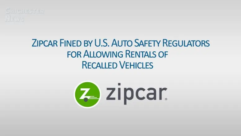 Zipcar Fined $150,000 by U.S. Auto Safety Regulators for Allowing Rentals of Recalled Vehicles