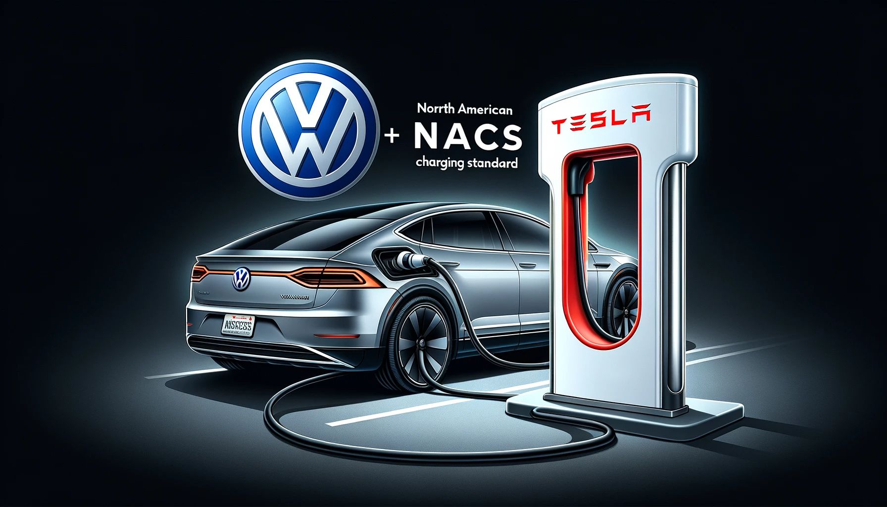 Volkswagen's Strategic Shift Embracing Tesla's NACS Charging Standard