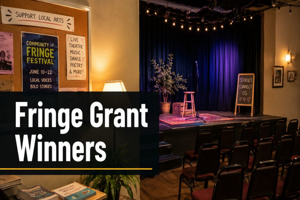 Chichester Fringe names 2026 commissioning grant winners