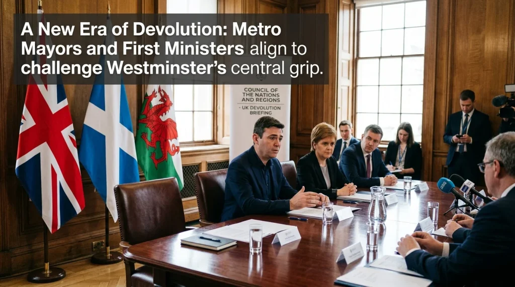 Burnham Hosts First Ministers for UK Devolution Summit