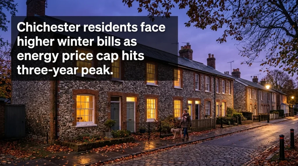 Chichester Energy Bills to Hit Three-Year High as Cap Rises