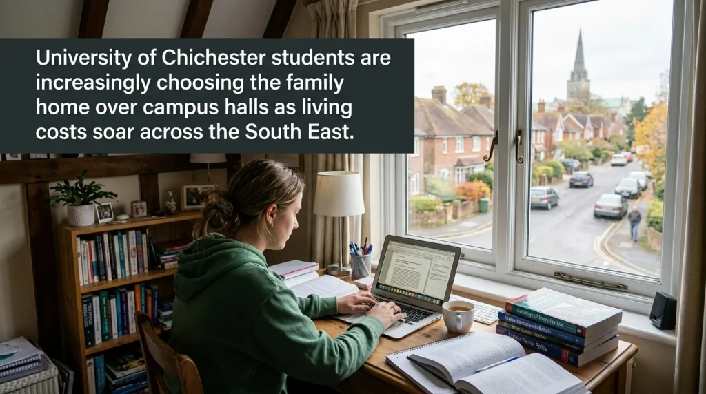 Chichester Students Live at Home as Rental Costs Surge