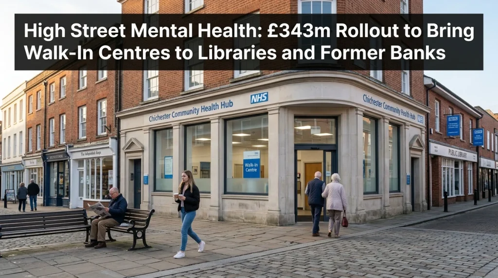 New Chichester & Sussex Community Mental Health Hubs Announced