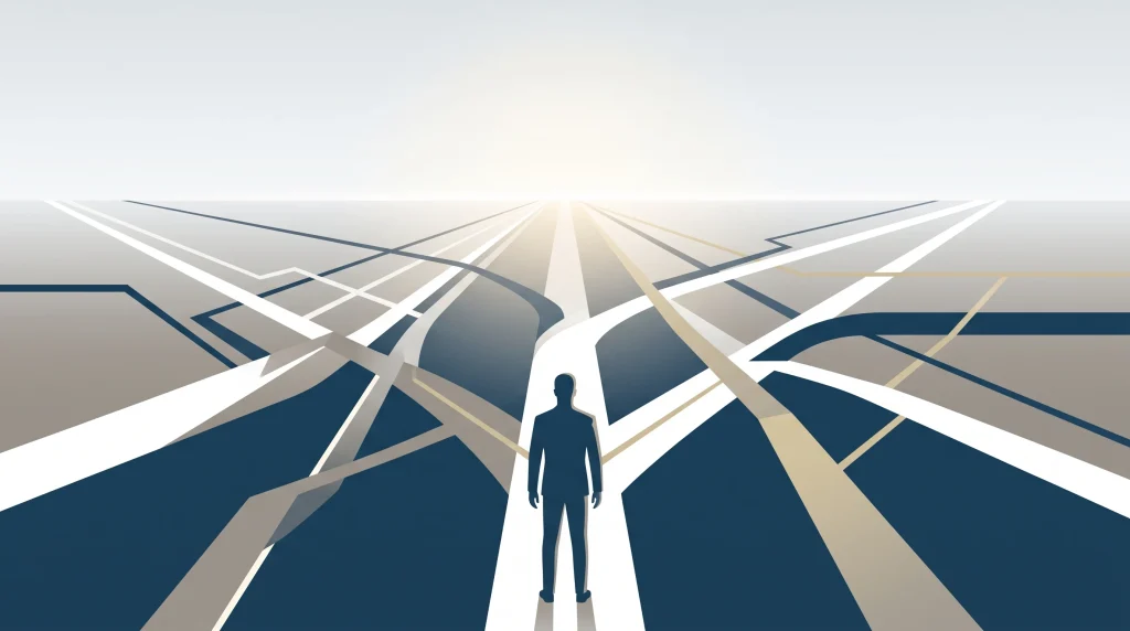 Conceptual illustration representing career growth and potential