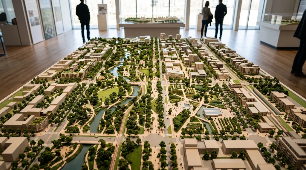 Conceptual architectural model of urban infrastructure.