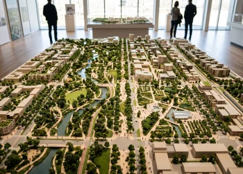 Conceptual architectural model of urban infrastructure.