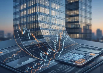 A conceptual image representing the financial costs of returning to an office environment.