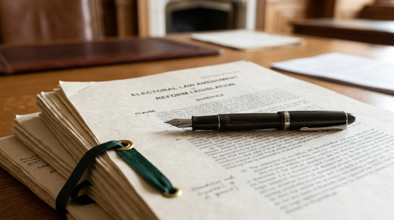 A conceptual image representing new legislation.
